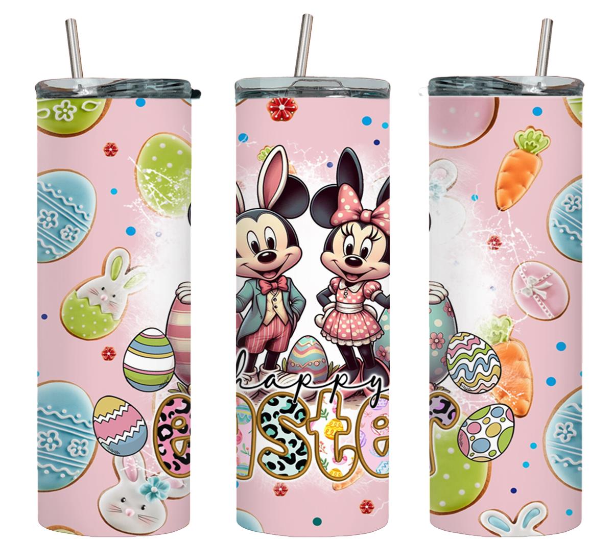 Happy Easter Mickey and Minnie-8967